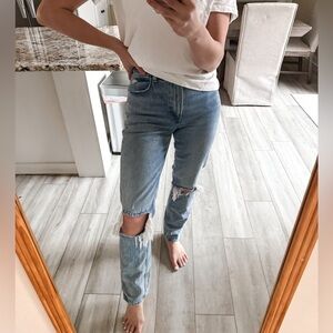 Abercrombie & Fitch 90s Straight Ultra High Rise Jeans Curve Love 26/2L